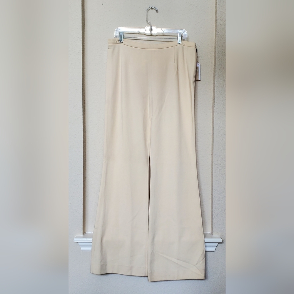 Missoni Cream Wide Leg Trousers. Size 12